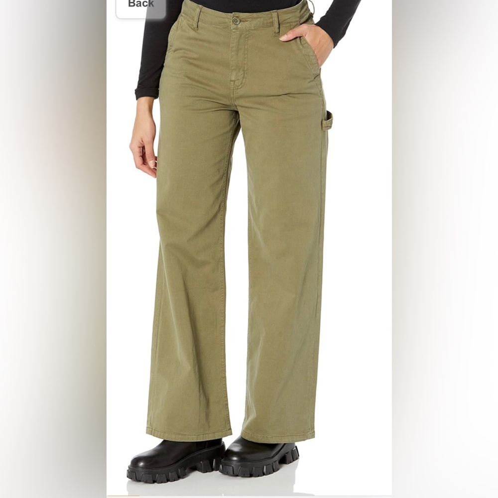 Current/Elliott Women’s The Painter Wide Leg Jean – Relaxed Fit Size 24